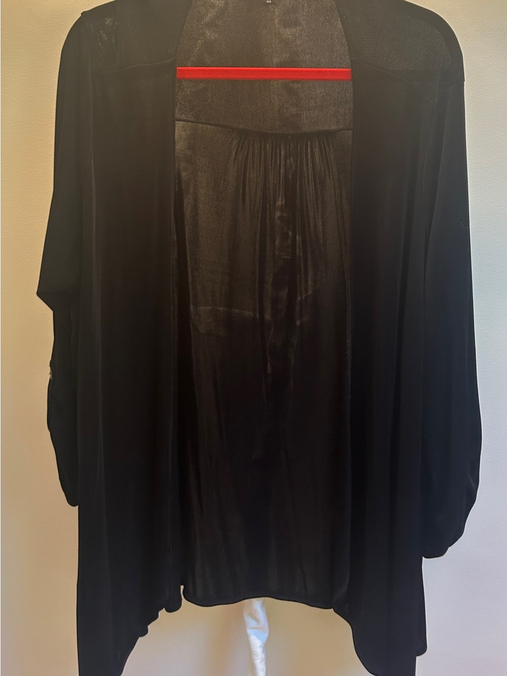 Valerie Bertinelli Black Women's Cardigan - 3X